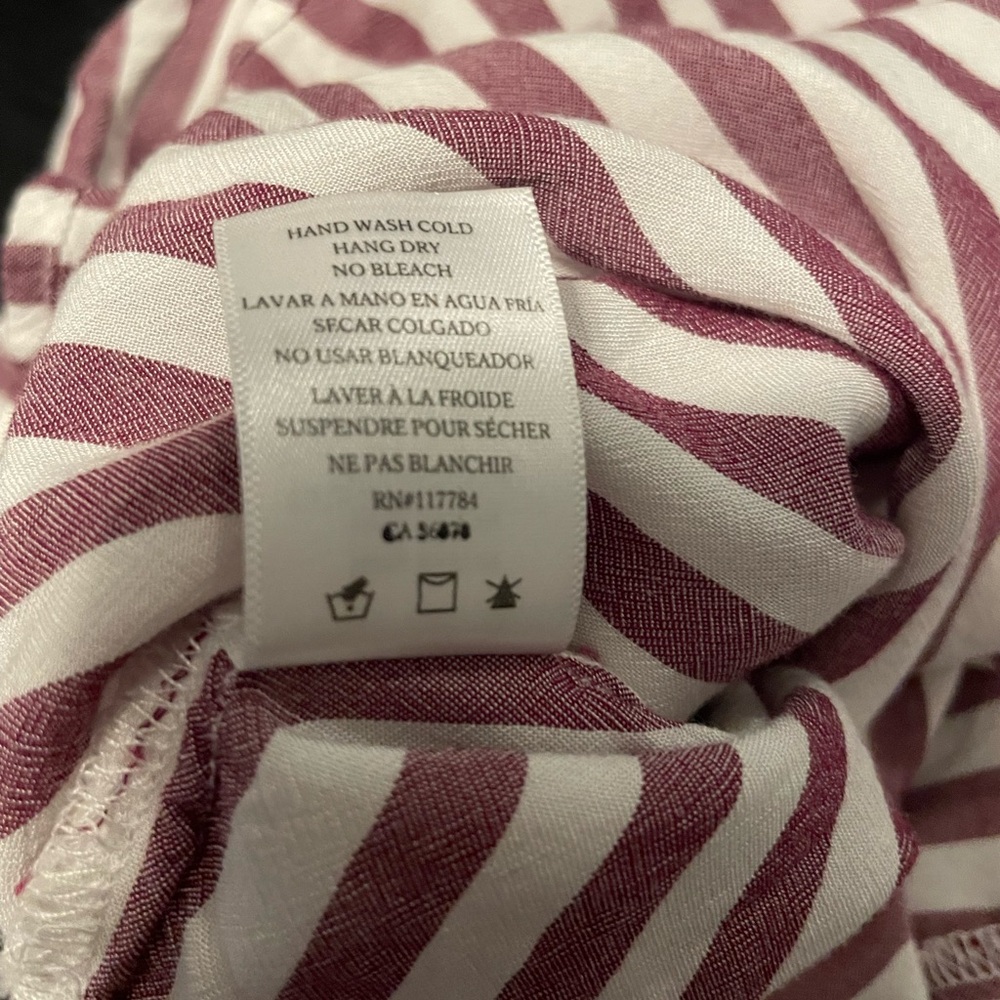 Striped Button Down Shirt - Picture 3 of 5